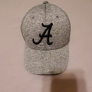 Alabama Crimson Tide Heather Grey Fitted Hat